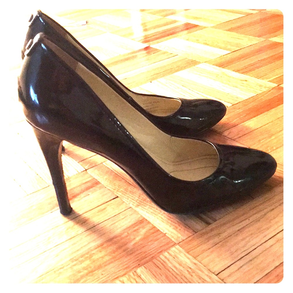 Black Patent Leather heels